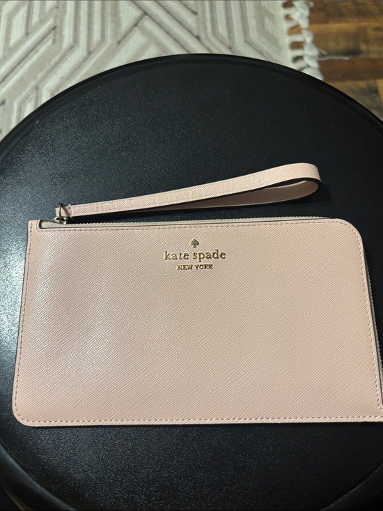 kate spade Handbags - kate spade Blush Pink Saffiano‎ Wristlet Lucy